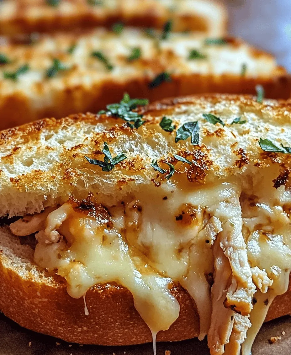 If you’re on the hunt for a mouthwatering meal that combines comfort with convenience, look no further than the Cheesy Chicken Garlic Bread Sandwich. This delicious creation is a perfect blend of savory chicken, gooey cheese, and aromatic garlic bread, making it an irresistible choice for lunch or dinner. Whether you’re a busy professional, a parent juggling family schedules, or simply someone who loves a quick and satisfying meal, this sandwich is designed to please.