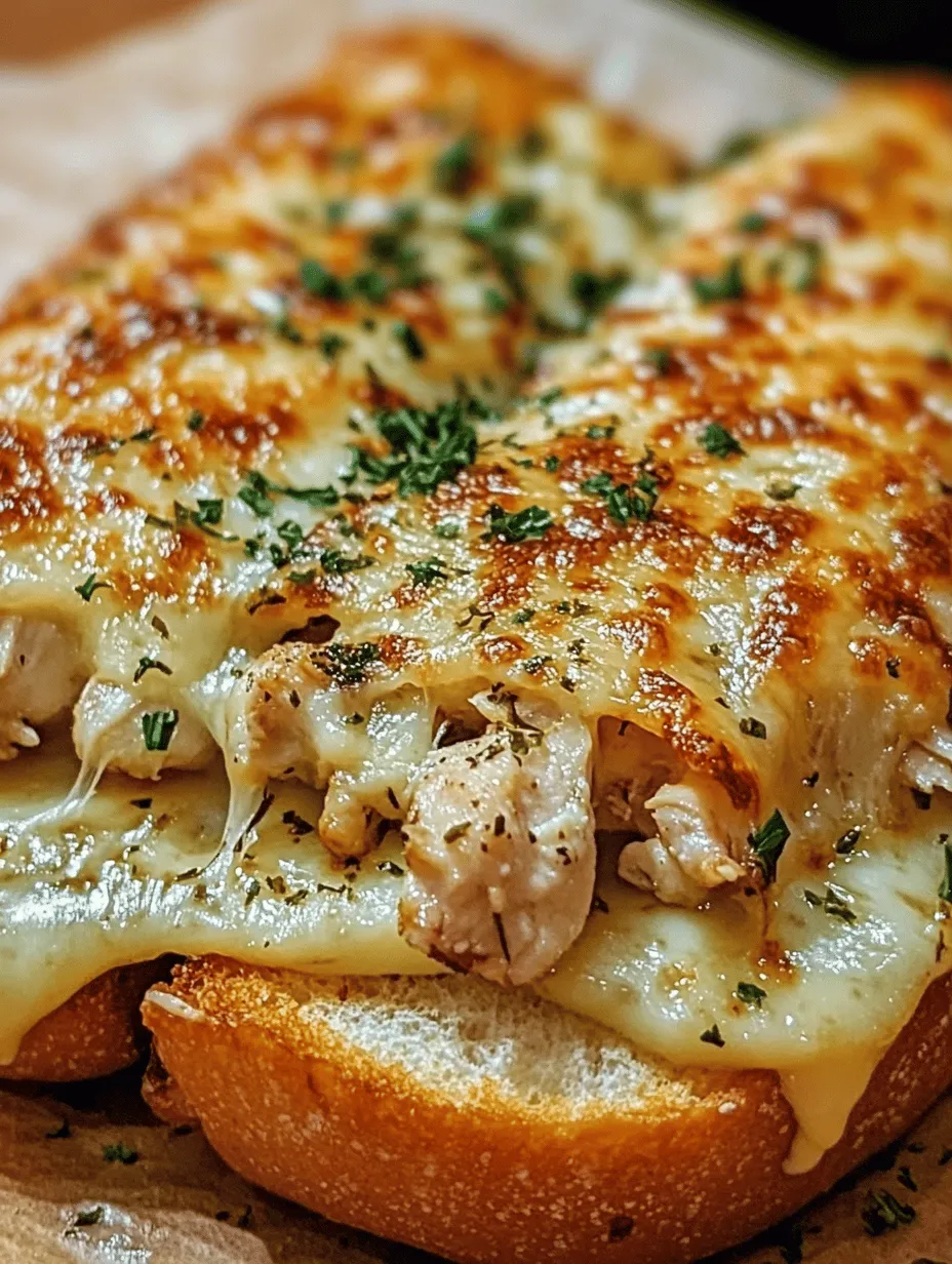 If you’re on the hunt for a mouthwatering meal that combines comfort with convenience, look no further than the Cheesy Chicken Garlic Bread Sandwich. This delicious creation is a perfect blend of savory chicken, gooey cheese, and aromatic garlic bread, making it an irresistible choice for lunch or dinner. Whether you’re a busy professional, a parent juggling family schedules, or simply someone who loves a quick and satisfying meal, this sandwich is designed to please.