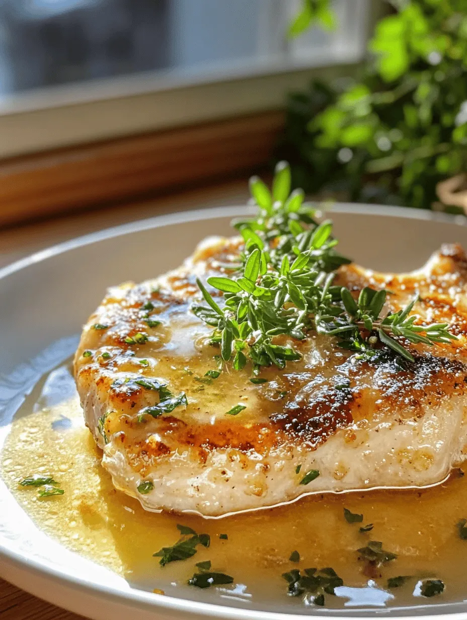 Delve into the comforting world of homestyle cooking with these Garlic Butter Pork Chops, a dish that encapsulates warmth and flavor in every bite. This recipe transforms simple boneless pork chops into an irresistible meal that is perfect for family dinners or special occasions. The combination of juicy pork, rich garlic butter, and aromatic herbs creates an experience that is not only satisfying to the palate but also evokes a sense of nostalgia for hearty, home-cooked meals.