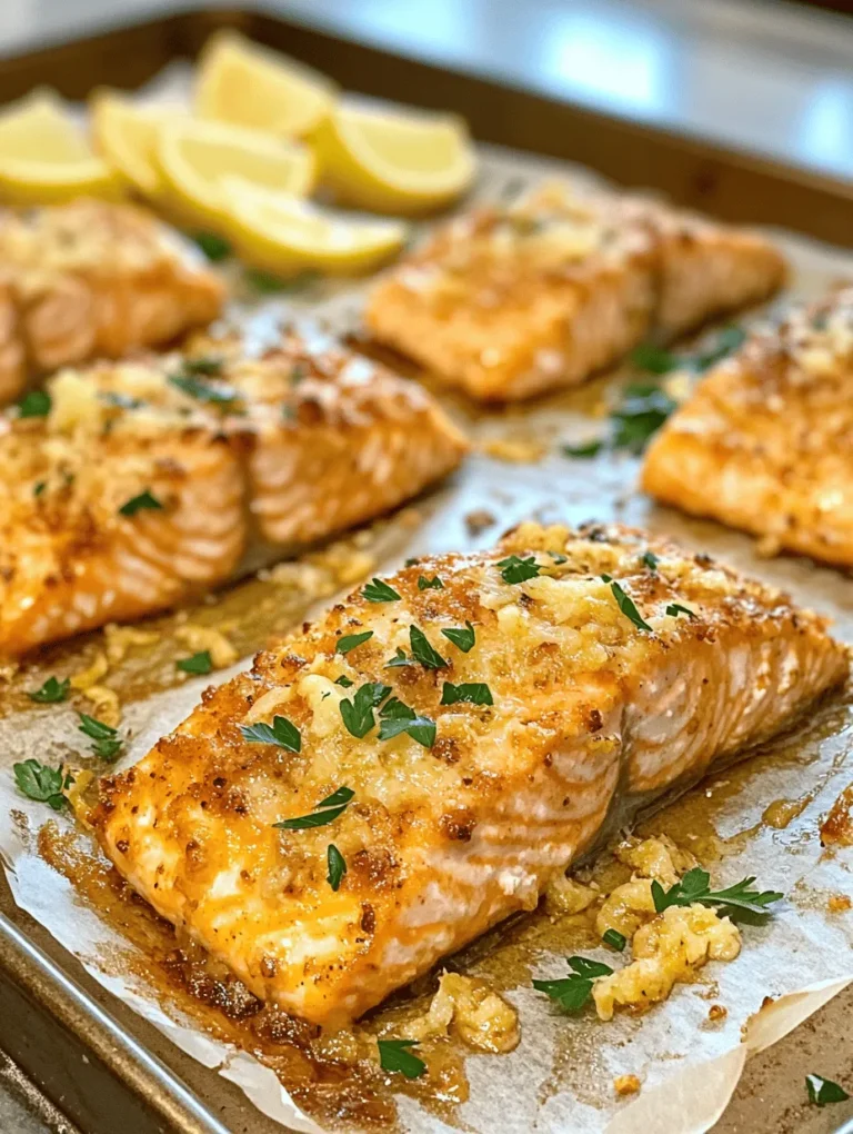 If you’re looking for a meal that’s both quick to prepare and bursting with flavor, look no further than Baked Garlic Parmesan Salmon. This delightful dish combines the rich, buttery taste of salmon with the aromatic punch of garlic and the savory depth of Parmesan cheese, making it a favorite for both novice and experienced home cooks. Beyond its incredible taste, this recipe embodies the essence of healthy eating, offering a multitude of nutritional benefits that make salmon a staple in many households.