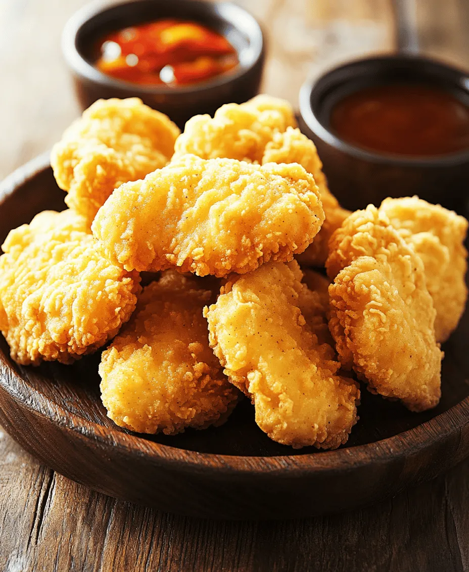 Chicken nuggets are a beloved comfort food that has captured the hearts and appetites of people across the globe. Whether enjoyed as an after-school snack, a quick meal on busy weeknights, or a party treat, chicken nuggets are a versatile dish that appeals to both children and adults. While many of us have fond memories of enjoying fast-food nuggets, there’s something undeniably satisfying about making them at home. Homemade chicken nuggets not only offer superior taste but also allow you to control the ingredients, making them a healthier option for you and your family.