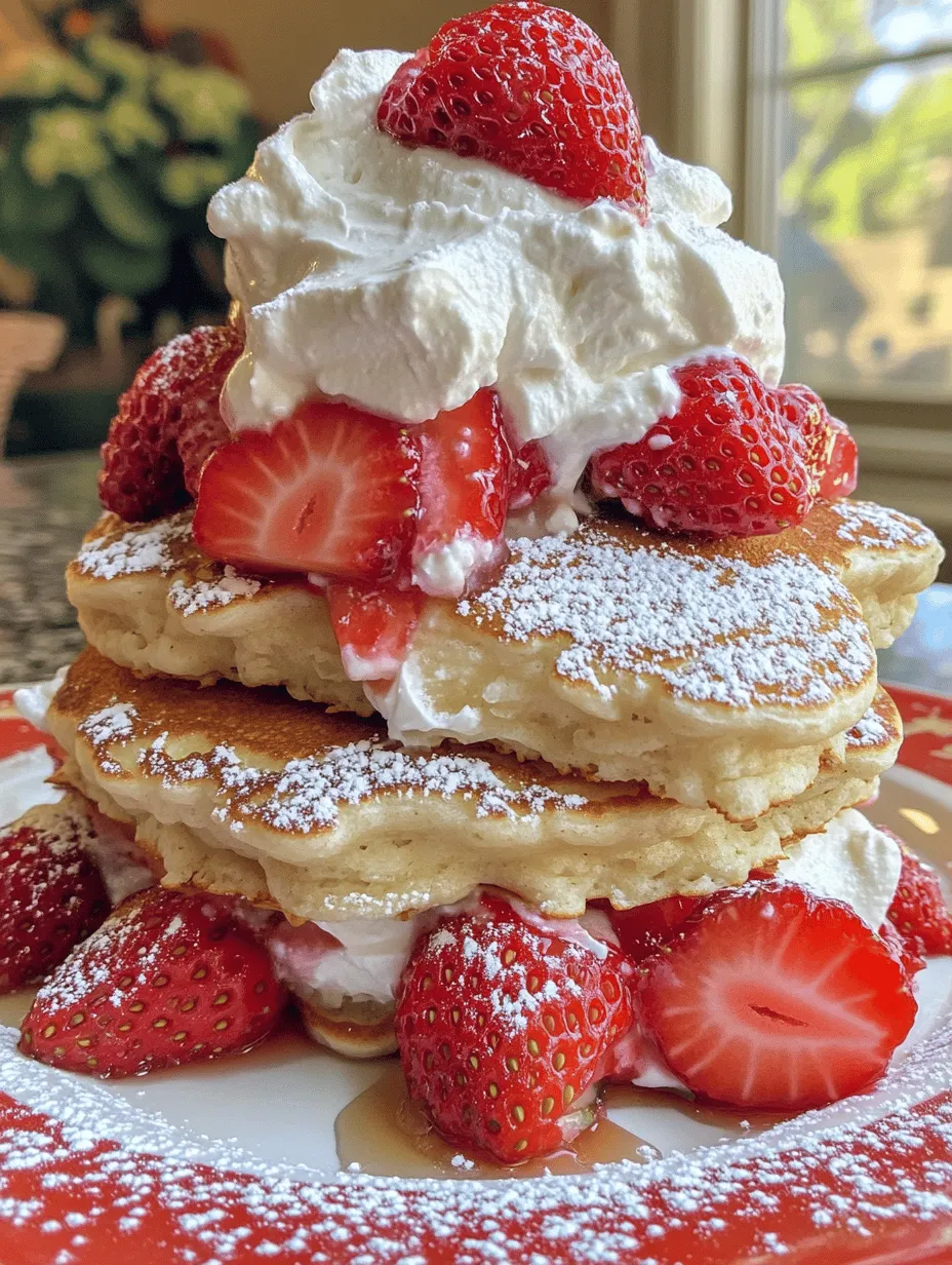 Flour is the foundation of any pancake recipe, providing structure and texture. In Strawberry Shortcake Pancakes, all-purpose flour is the go-to choice. It strikes the perfect balance between strength and tenderness, allowing the pancakes to rise adequately while still maintaining a light and fluffy consistency. The proteins in the flour work with the liquid ingredients to create gluten, which gives the pancakes their structure. However, it’s important to avoid overmixing the batter, as this can lead to tough pancakes instead of the desired fluffy texture.