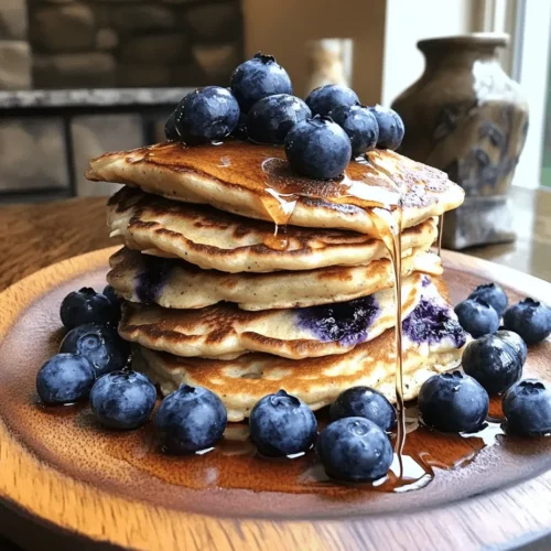 Pancakes are a beloved breakfast staple enjoyed by many across the globe. Their versatility allows for endless variations, making them a perfect canvas for creativity in the kitchen. From classic buttermilk to indulgent chocolate chip, pancakes can cater to any palate. Today, we invite you to elevate your breakfast game with a delightful twist on the traditional pancake: Blueberry Lemon Ricotta Pancakes. This unique recipe combines the classic comforts of pancakes with the bright flavors of fresh blueberries and zesty lemon, all while incorporating creamy ricotta cheese for an incredibly fluffy texture.