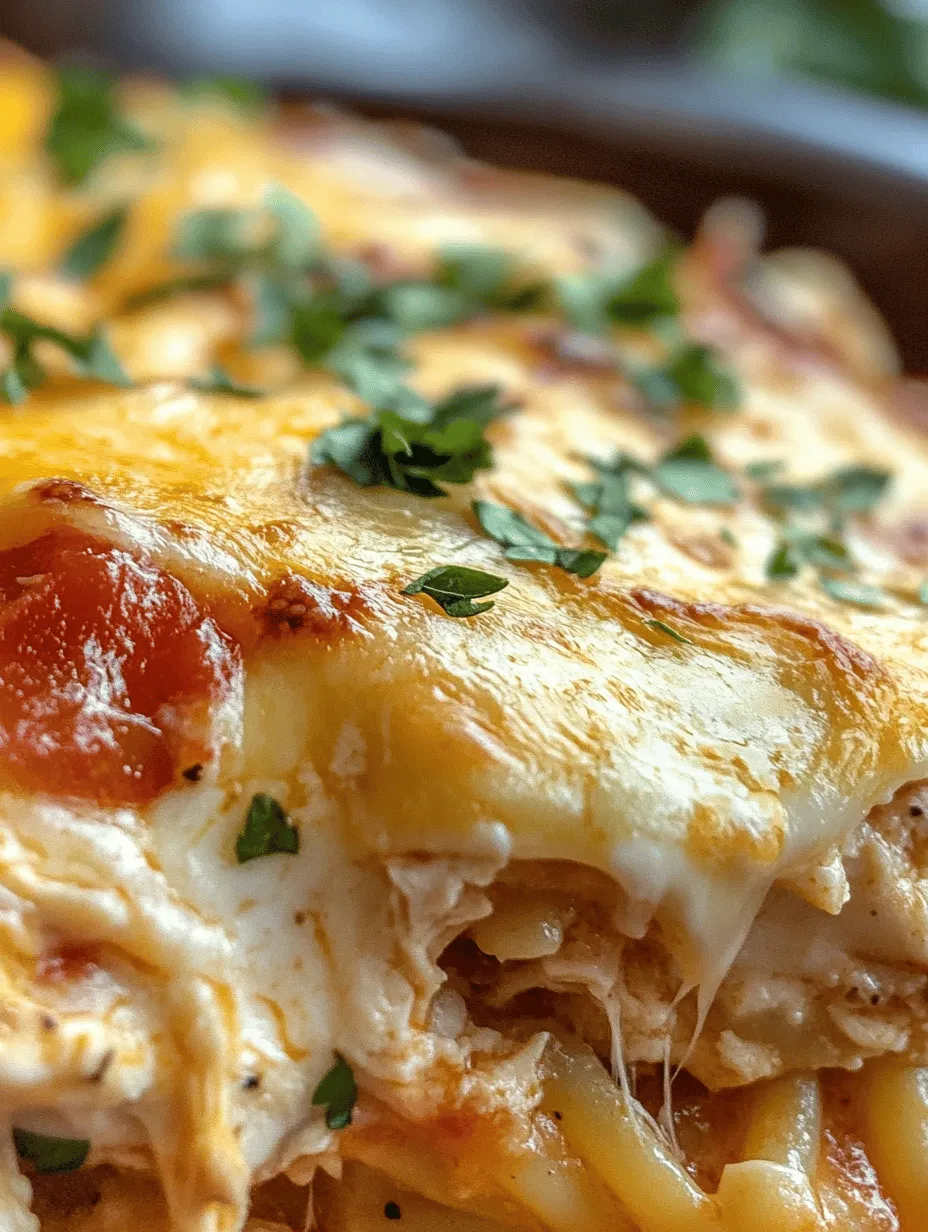 The Cheesy Chicken Spaghetti Casserole is more than just a dish; it's a comforting hug on a plate that brings families together at the dinner table. This beloved casserole is a perfect blend of flavors and textures, making it an ideal choice for busy weeknights or a cozy gathering with friends. Its appeal lies in the simplicity of preparation, the hearty ingredients that satisfy even the hungriest of appetites, and the deliciously comforting flavors that leave everyone asking for seconds.