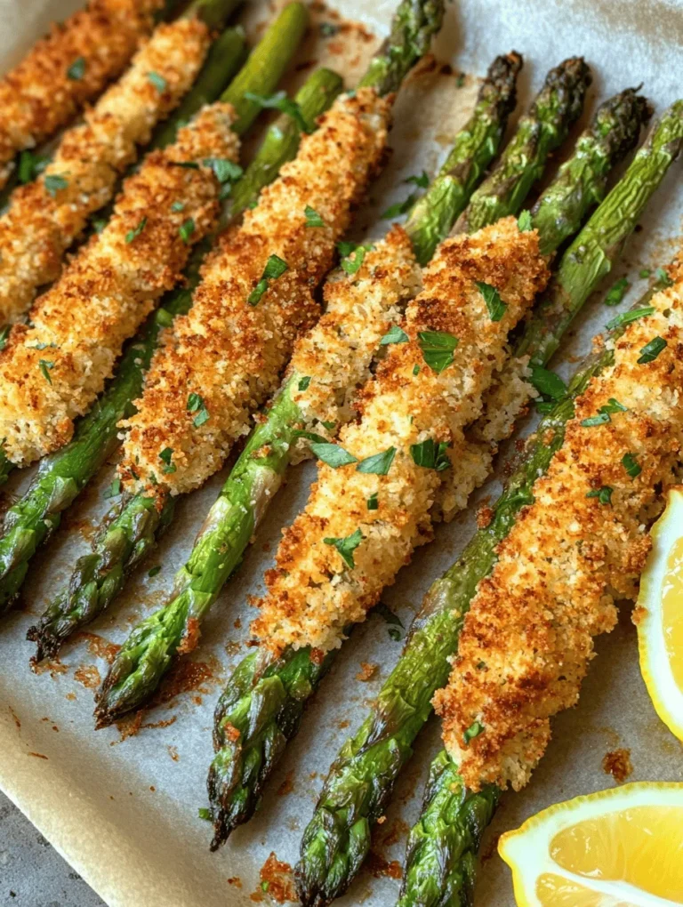 To achieve the perfect crispy asparagus, it’s essential to understand the role each ingredient plays in the recipe. Let’s delve into the components that make this dish so special.