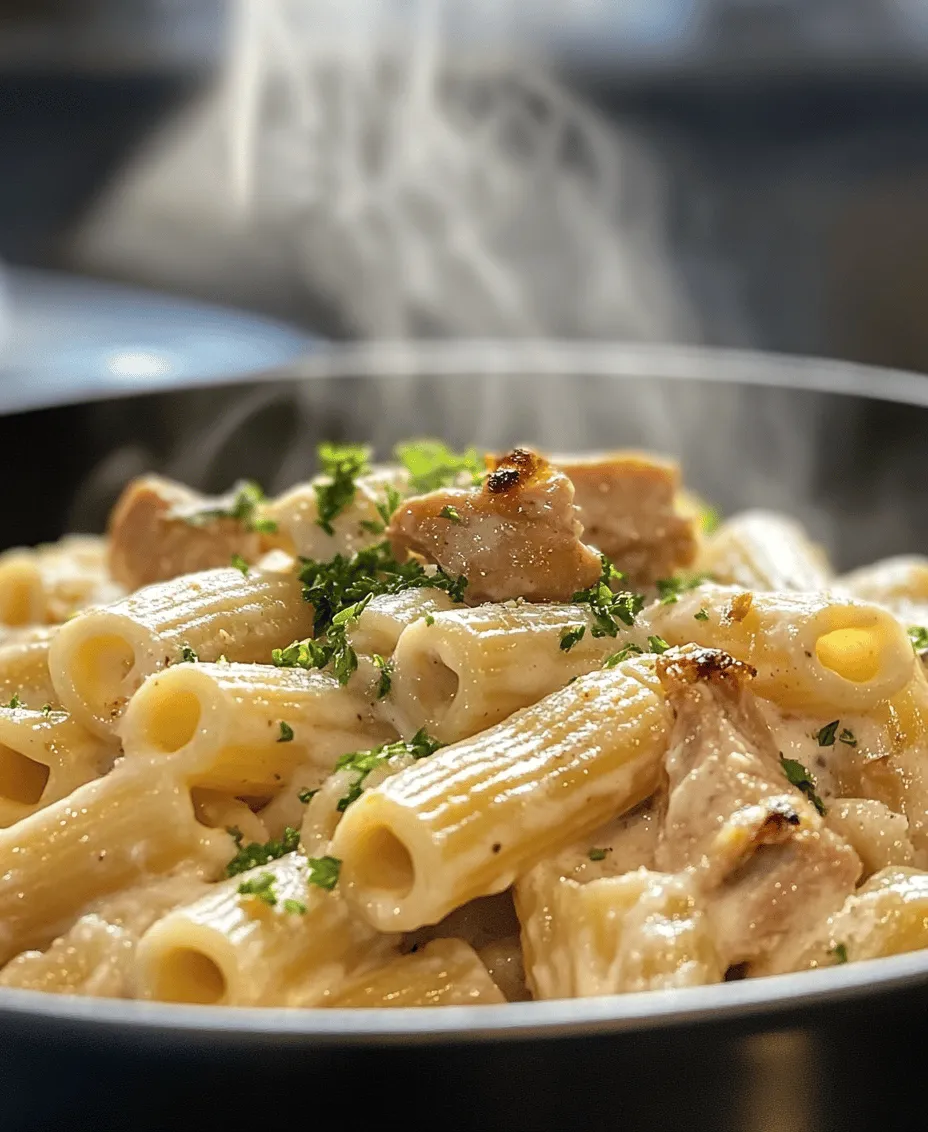 If you're on the hunt for a dish that perfectly balances comfort and indulgence, look no further than Creamy Garlic Butter Chicken and Rigatoni in Parmesan Sauce. This culinary masterpiece seamlessly combines tender chicken, al dente rigatoni, and a rich, velvety sauce that is both satisfying and bursting with flavor. The allure of this recipe lies not only in its creamy texture but also in its ability to evoke the warmth of home-cooked meals, making it an ideal choice for family dinners or special occasions.