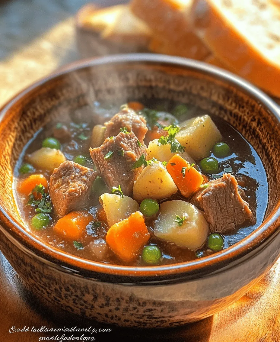 In the realm of comfort food, few dishes can rival the warm embrace of a hearty beef stew. This Hearty Slow Cooker Beef and Veggie Delight is a perfect example, offering a symphony of flavors that meld together beautifully over hours of slow cooking. With every spoonful, you’ll experience tender chunks of beef, vibrant vegetables, and a rich broth that warms not just your stomach but your entire being.