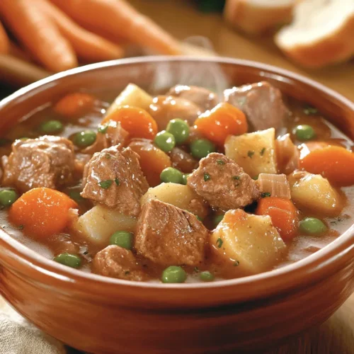 In the realm of comfort food, few dishes can rival the warm embrace of a hearty beef stew. This Hearty Slow Cooker Beef and Veggie Delight is a perfect example, offering a symphony of flavors that meld together beautifully over hours of slow cooking. With every spoonful, you’ll experience tender chunks of beef, vibrant vegetables, and a rich broth that warms not just your stomach but your entire being.