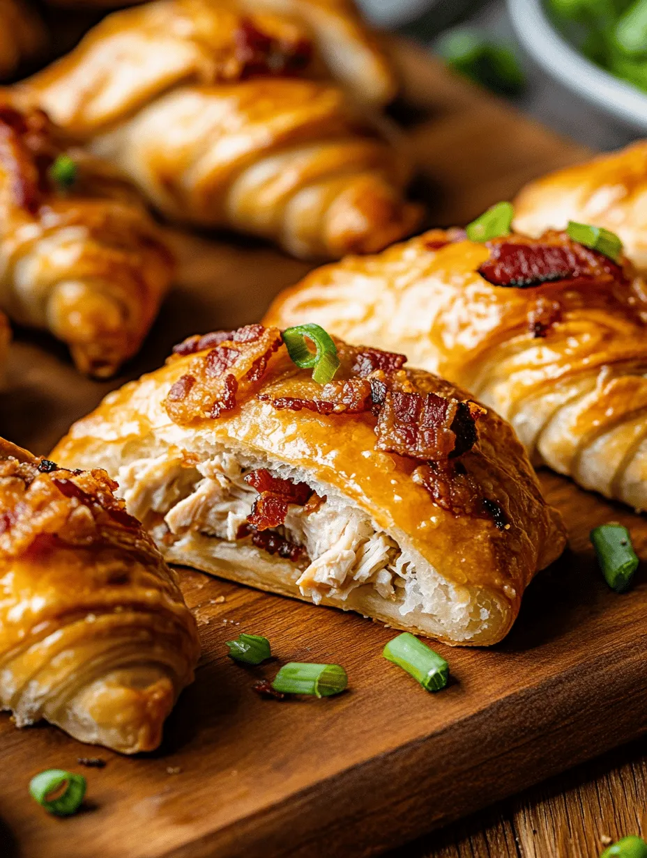 When it comes to quick and satisfying meals, few dishes can rival the deliciousness of Bacon Ranch Chicken Crescent Rolls. These savory rolls combine the rich flavors of chicken, bacon, and ranch dressing, all wrapped in a buttery crescent roll dough that bakes to golden perfection. Ideal for busy weeknights or casual gatherings, this recipe not only delights the taste buds but also offers a convenient cooking experience that fits seamlessly into a hectic lifestyle.