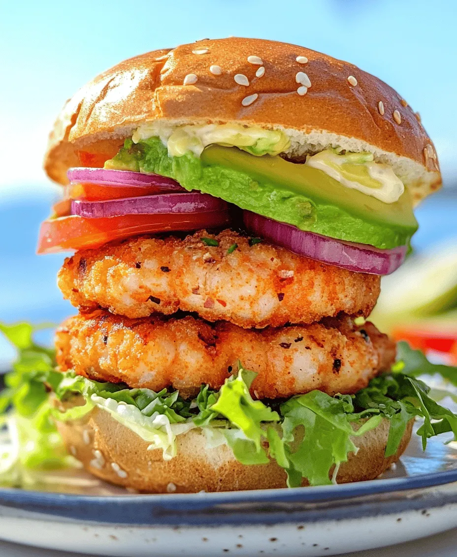 Dive into the vibrant flavors of the tropics with our Tropical Shrimp Burger Delight recipe. This dish combines fresh, succulent shrimp with a medley of zesty ingredients to create a burger that is both satisfying and refreshing. Perfect for summer barbecues or weeknight dinners, these shrimp burgers offer a delightful twist on traditional beef patties, bringing a taste of the ocean to your dinner table. The combination of savory shrimp and zesty seasonings creates a flavor explosion that transports your taste buds to a beachside paradise.