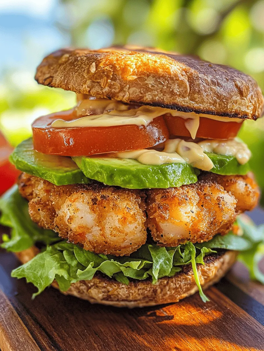 Dive into the vibrant flavors of the tropics with our Tropical Shrimp Burger Delight recipe. This dish combines fresh, succulent shrimp with a medley of zesty ingredients to create a burger that is both satisfying and refreshing. Perfect for summer barbecues or weeknight dinners, these shrimp burgers offer a delightful twist on traditional beef patties, bringing a taste of the ocean to your dinner table. The combination of savory shrimp and zesty seasonings creates a flavor explosion that transports your taste buds to a beachside paradise.