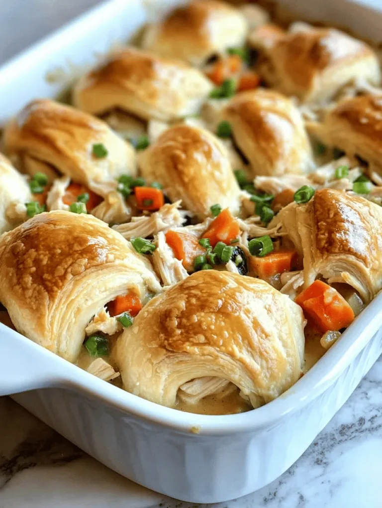 There's something undeniably comforting about a warm, hearty meal that wraps you in its embrace like a cozy blanket on a chilly evening. Chicken pot pie casseroles epitomize this sentiment, blending tender chicken, vibrant vegetables, and a creamy sauce all encased in a delightful, flaky topping. This dish has long been a staple in American kitchens, cherished for its homey flavors and satisfying nature. The Cozy Chicken Pot Pie Casserole takes this classic comfort food and elevates it to a new level of ease and convenience, making it an ideal choice for busy families looking to enjoy a wholesome dinner without the fuss.