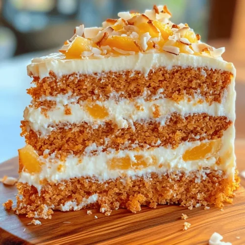 Hawaiian Carrot Pineapple Cake is a delightful dessert that encapsulates the essence of tropical flavors in every bite. This sumptuous cake combines the sweetness of freshly grated carrots and crushed pineapple with the richness of coconut, creating a unique taste that transports you straight to a sun-kissed beach. Whether you're celebrating a special occasion or simply indulging in a sweet treat, this cake is sure to impress.