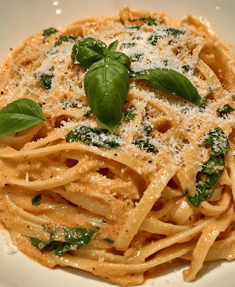 The foundation of any great dish lies in its ingredients, and our Creamy Tomato Basil Pasta Delight is no exception. Let’s explore the key players that contribute to the dish’s rich flavor and creamy texture.