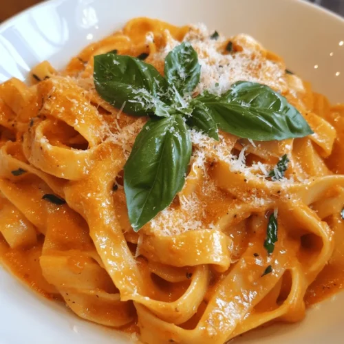 The foundation of any great dish lies in its ingredients, and our Creamy Tomato Basil Pasta Delight is no exception. Let’s explore the key players that contribute to the dish’s rich flavor and creamy texture.