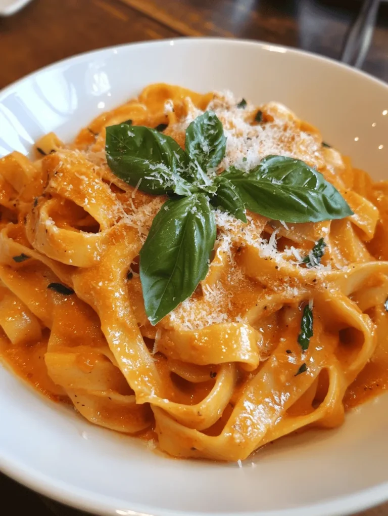 The foundation of any great dish lies in its ingredients, and our Creamy Tomato Basil Pasta Delight is no exception. Let’s explore the key players that contribute to the dish’s rich flavor and creamy texture.