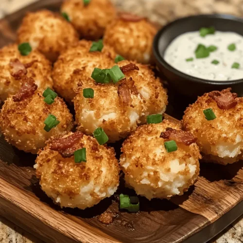 Comfort food holds a cherished place in the hearts of people around the world. It's the kind of food that evokes nostalgia, warmth, and satisfaction, whether enjoyed at home or shared during gatherings. Among the myriad of comforting dishes, the Loaded Bacon and Cheddar Mashed Potato Balls stand out as an exemplary choice. These delectable bites combine the creamy richness of mashed potatoes with the savory goodness of crispy bacon and the sharp tang of cheddar cheese, creating a flavor explosion that is simply irresistible.