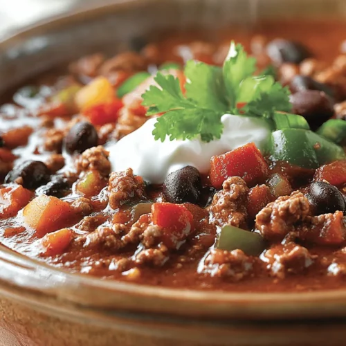 Chili is a beloved comfort food that has warmed hearts and filled bellies for generations. Whether enjoyed on a chilly winter evening or served at a summer barbecue, this hearty dish brings people together, making it perfect for family dinners, game day gatherings, or cozy nights in. Among the myriad of chili recipes, the Spicy Hearty Crockpot Chili stands out, offering a delightful blend of flavors and textures that satisfy and nourish.