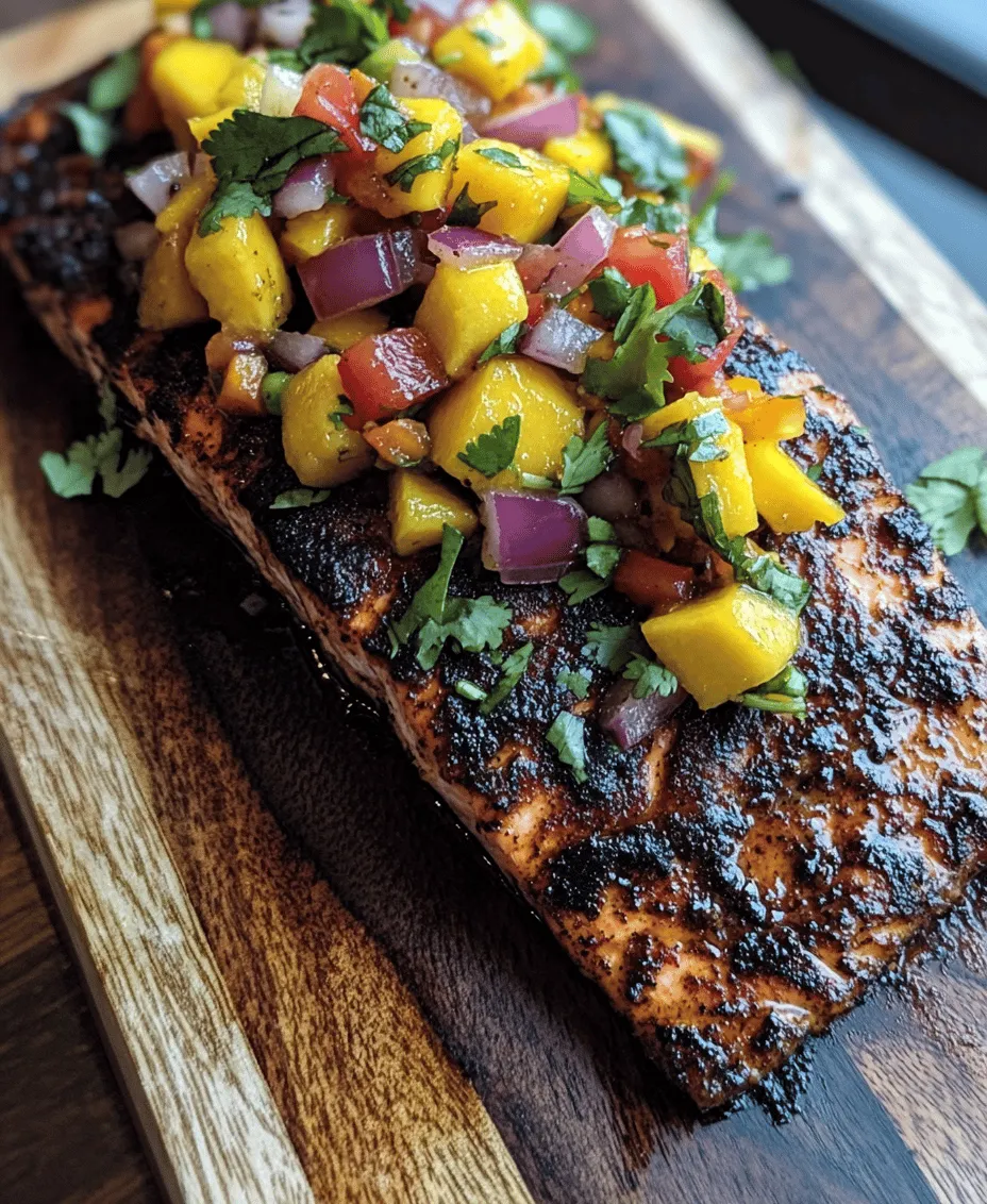 The culinary world is a vibrant tapestry woven together with flavors, textures, and aromas that evoke memories, inspire creativity, and satisfy cravings. One dish that beautifully encapsulates this essence is Spicy Blackened Salmon paired with a refreshing Tropical Mango Salsa. This dish marries the bold, smoky heat of blackened salmon with the sweet, juicy brightness of fresh mango salsa, creating a delightful contrast that tantalizes the taste buds.