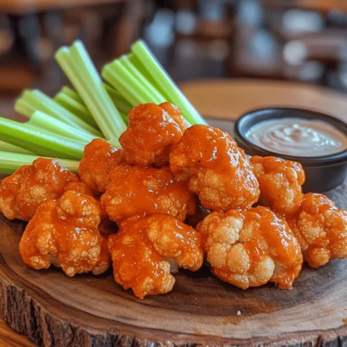 In recent years, the culinary world has seen an exciting rise in the popularity of plant-based alternatives. As more people seek healthier and more sustainable food options, dishes that feature vegetables as the star ingredient have gained a significant following. One such dish that has captured the hearts and taste buds of both vegans and non-vegans alike is the Spicy Buffalo Cauliflower Bites. This delectable snack or appetizer not only delivers on flavor but also offers a guilt-free way to enjoy the classic buffalo wing experience without the meat.