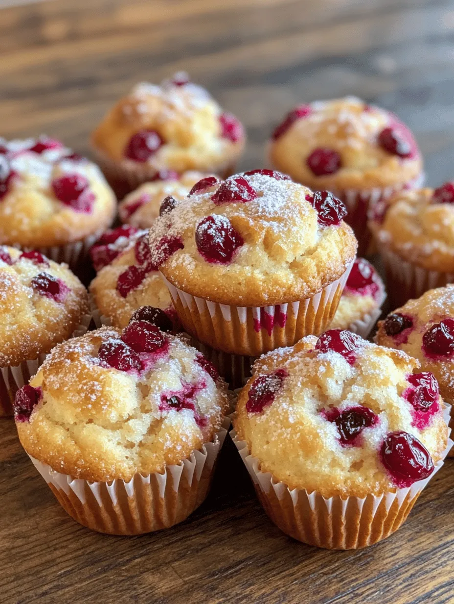 One of the most captivating aspects of Cranberry Orange Bliss Muffins is their unique flavor profile. The tartness of cranberries juxtaposed with the sweetness and brightness of orange creates a refreshing contrast that is both invigorating and satisfying.