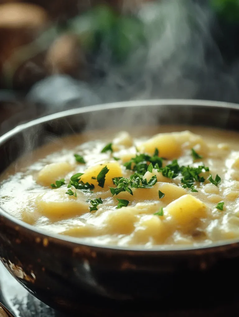 There’s something undeniably comforting about a warm bowl of creamy soup, especially during the colder months. Creamy soups have a unique ability to envelop you in warmth and satisfaction, making them a go-to choice for many home cooks looking to create nourishing meals. One standout recipe that embodies this comfort is the Creamy Potato-Cabbage Soup. This delightful dish not only warms the soul but also delights the palate with its rich flavors and hearty texture.