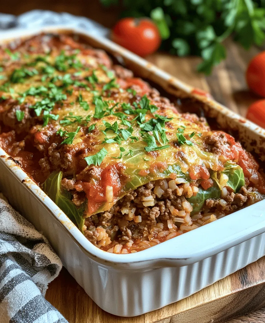 Lazy Cabbage Rolls are a comforting dish that brings the flavors of traditional cabbage rolls without the fuss of rolling each individual piece. This easy recipe not only saves time but is also packed with flavor, making it perfect for busy weeknights or cozy family gatherings. In this article, we will explore the origins of cabbage rolls, the health benefits of the ingredients used, and step-by-step instructions to create your own Lazy Cabbage Rolls at home.