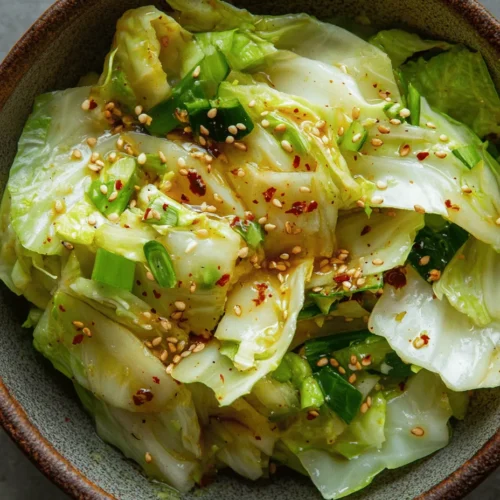 In the realm of quick and healthy recipes, the Crunchy 5-Minute Yamitsuki Cabbage stands out as a delightful and vibrant dish that captures the essence of freshness and flavor. This simple yet satisfying side dish is perfect for busy weeknights or a gathering with friends, serving as a great companion to various main courses. The combination of crisp Napa cabbage and a zesty dressing makes it a versatile addition to any meal.