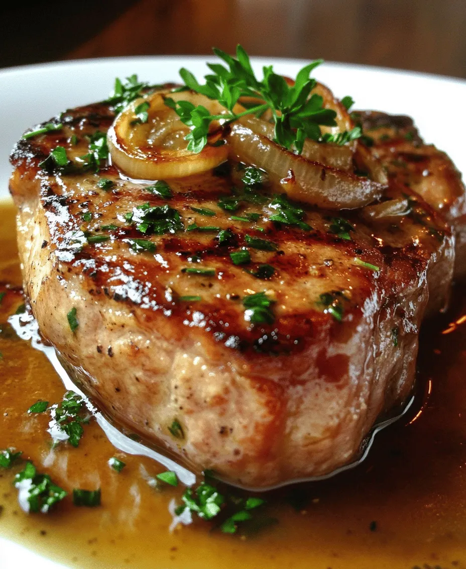 If you're on the hunt for a comforting, flavorful meal that can impress both family and friends, look no further than Mustardy Cider-Braised Pork Chops. This dish combines the robust flavors of pork with the sweet and tangy notes of apple cider, creating a harmonious blend that is both satisfying and delicious. The star of the show, the pork chop, absorbs the rich cider-based sauce, resulting in tender, juicy meat that practically melts in your mouth.