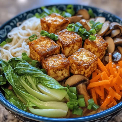 In recent years, there has been a significant surge in the popularity of plant-based meals, with more people opting for vegetarian and vegan diets for various reasons, including health benefits, environmental concerns, and ethical considerations. Among the myriad of delicious plant-based options available, Crispy Tofu Noodle Soup stands out as a comforting and nourishing choice that delights the palate. This recipe not only showcases the rich textures and flavors that plant-based cuisine can offer but also caters to those seeking a warm and satisfying dish that is both hearty and healthy.