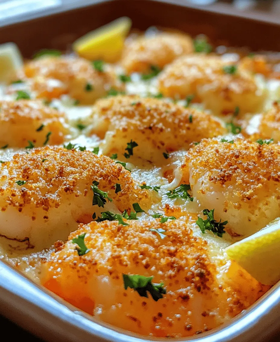 Baked Garlic Butter Shrimp with Parmesan Crust is a culinary masterpiece that beautifully marries the rich flavors of garlic and butter with succulent shrimp, topped off with a crispy Parmesan crust. This dish is not only a feast for the eyes but also a delightful blend of textures and tastes that seafood lovers simply adore. Whether you’re hosting a dinner party or looking for a quick weeknight meal, this dish effortlessly transitions between being an impressive appetizer or a satisfying main course.