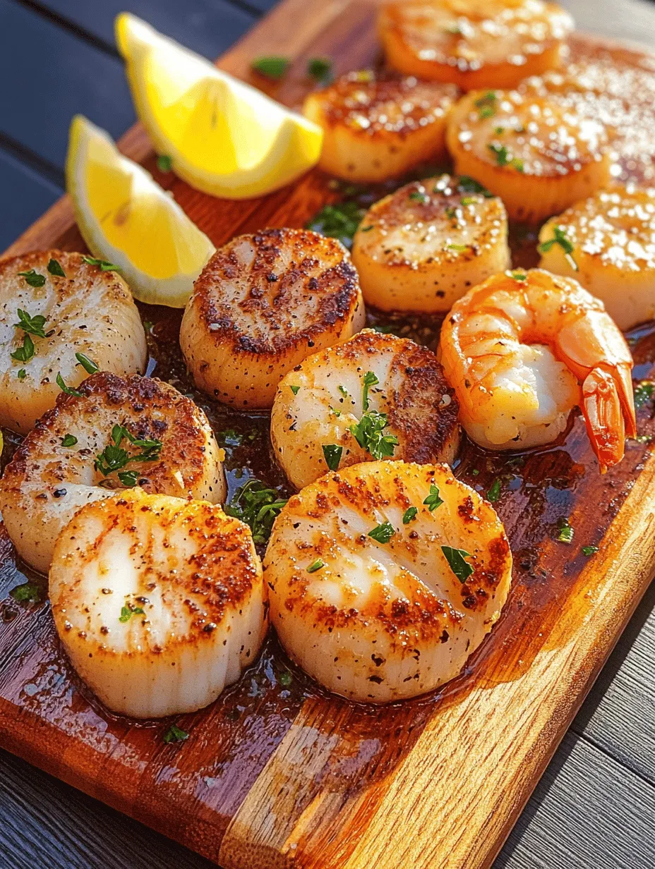 When it comes to seafood dishes, few combinations are as enticing as garlic butter scallops and shrimp. This dish is not just a meal; it's an experience that brings the ocean's freshness to your dinner table. The succulent sweetness of shrimp paired with the delicate, slightly sweet flavor of sea scallops creates a symphony of taste that is sure to impress. Whether you're hosting a dinner party or enjoying a cozy night in, this recipe promises to elevate any occasion.