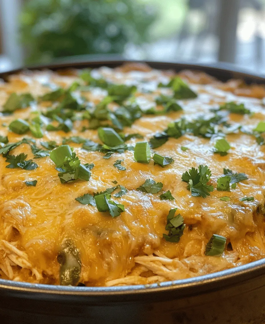 Casseroles have long been a staple in home cooking, providing warmth and comfort with every bite. These one-dish wonders not only simplify meal preparation but also create a cozy atmosphere, perfect for gatherings and family dinners. Among the myriad of casserole recipes, the *Spicy Delight: Quick and Easy Green Chile Chicken Enchilada Casserole* stands out as a flavorful and satisfying dish that brings together the richness of shredded chicken, zesty green enchilada sauce, and a melty cheese topping. This article delves into the components, preparation, and serving suggestions for this delightful dish while highlighting its versatility and appeal.