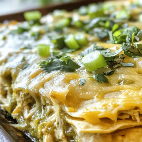 Casseroles have long been a staple in home cooking, providing warmth and comfort with every bite. These one-dish wonders not only simplify meal preparation but also create a cozy atmosphere, perfect for gatherings and family dinners. Among the myriad of casserole recipes, the *Spicy Delight: Quick and Easy Green Chile Chicken Enchilada Casserole* stands out as a flavorful and satisfying dish that brings together the richness of shredded chicken, zesty green enchilada sauce, and a melty cheese topping. This article delves into the components, preparation, and serving suggestions for this delightful dish while highlighting its versatility and appeal.