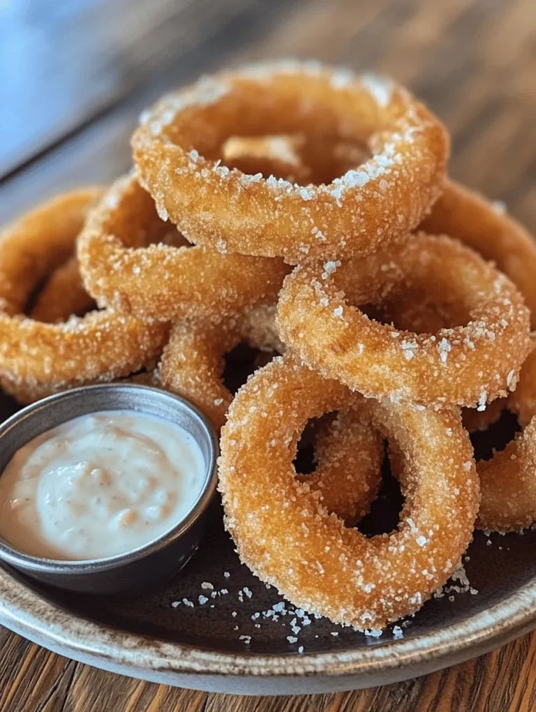 There's something undeniably satisfying about biting into a perfectly crispy onion ring. The crunch, the flavor, and the warm, soft onion inside create a delightful experience that is hard to resist. While store-bought versions might tempt you with their convenience, nothing quite compares to the satisfaction of making your own homemade onion rings. Not only do they offer a superior taste, but they also allow you to customize the seasoning and texture to your preference.