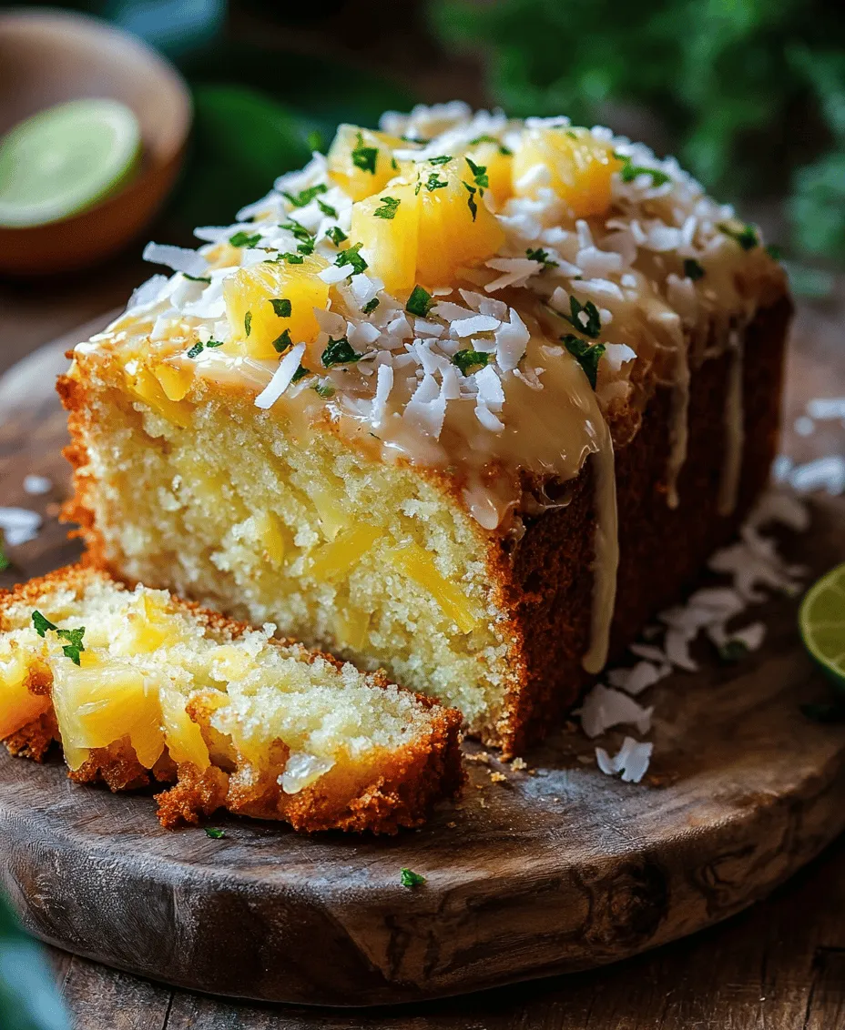 Imagine taking a bite of a luscious loaf cake that transports you straight to a sun-drenched beach, surrounded by palm trees swaying gently in the warm breeze. The Tropical Delight: Pineapple Coconut Loaf Cake embodies that experience, infusing the delightful flavors of pineapple and coconut into a moist, tender cake that is perfect for any occasion. Whether you’re hosting a summer brunch, looking for a sweet treat to enjoy with your afternoon tea, or simply want to indulge your taste buds, this cake is a versatile addition to your baking repertoire.