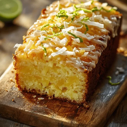 Imagine taking a bite of a luscious loaf cake that transports you straight to a sun-drenched beach, surrounded by palm trees swaying gently in the warm breeze. The Tropical Delight: Pineapple Coconut Loaf Cake embodies that experience, infusing the delightful flavors of pineapple and coconut into a moist, tender cake that is perfect for any occasion. Whether you’re hosting a summer brunch, looking for a sweet treat to enjoy with your afternoon tea, or simply want to indulge your taste buds, this cake is a versatile addition to your baking repertoire.