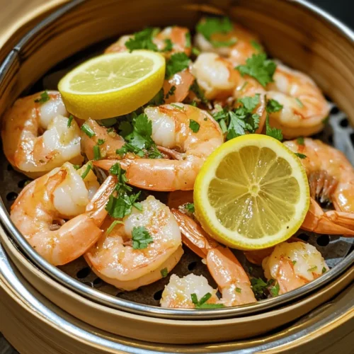 Seafood dishes have long captured the hearts and palates of food enthusiasts around the world, and for good reason. The delicate flavors, appealing textures, and the sheer freshness of seafood can elevate any dining experience, whether at a casual family dinner or a sophisticated gathering. One standout preparation method that truly enhances these qualities is steaming, particularly when it comes to shrimp. Today, we invite you to dive into the world of flavor with our recipe for Juicy Citrus-Infused Steamed Shrimp.