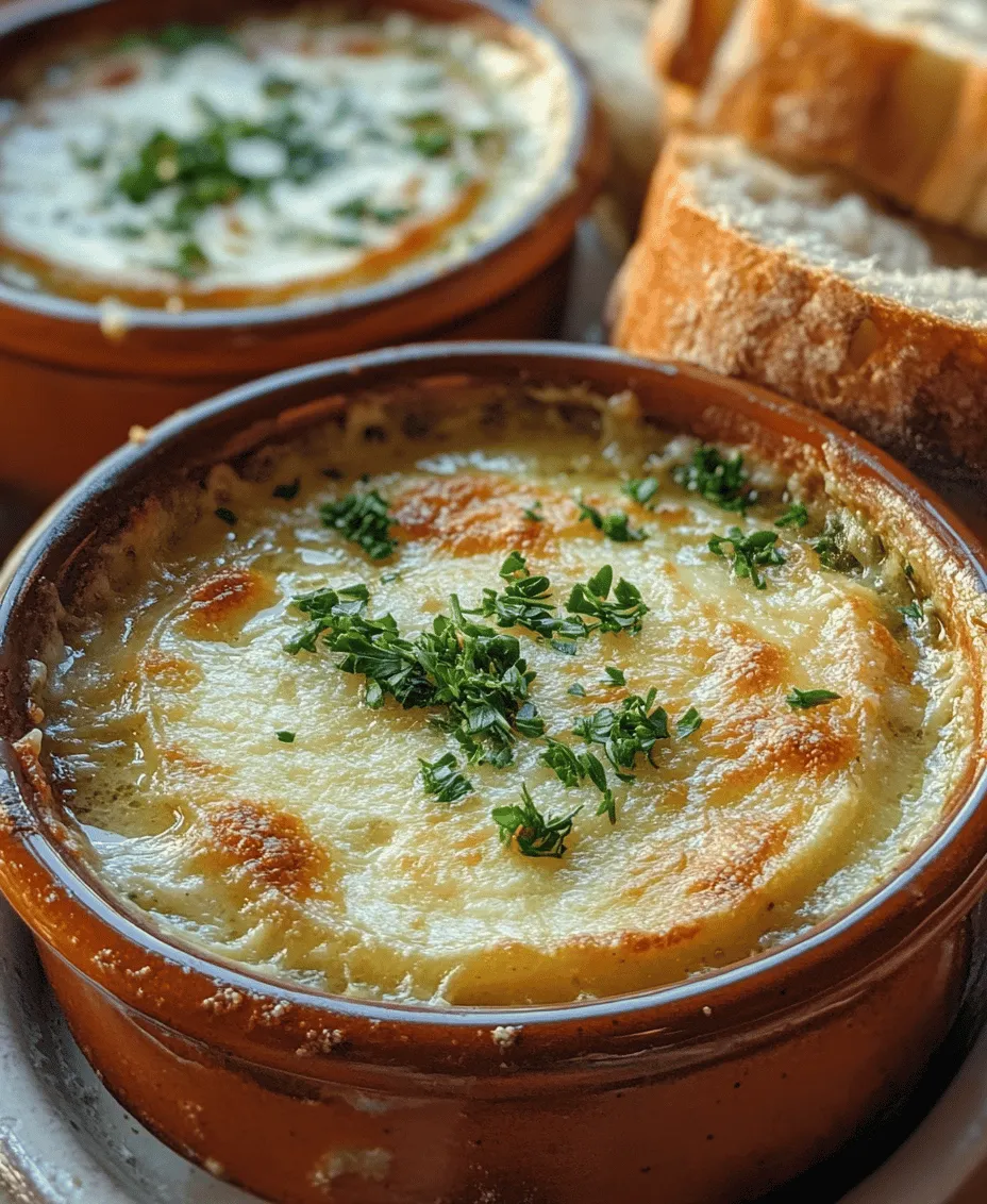 Country French Garlic Soup, known as 