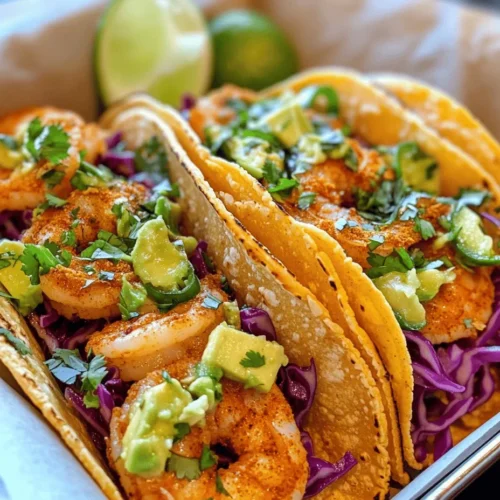 Shrimp and avocado tacos are a delightful fusion of flavors and textures that have gained popularity in recent years, offering a delicious and healthy meal option for taco lovers everywhere. These tacos are not only visually appealing but also incredibly satisfying, thanks to the combination of tender shrimp, creamy avocado, and an array of fresh toppings. The vibrant flavors and the ease of preparation make them an ideal choice for a quick weeknight dinner or a festive gathering with friends and family.