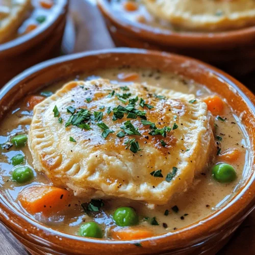 Chicken pot pie has a storied background that dates back centuries. Its origins are rooted in the culinary traditions of ancient civilizations, where meats were encased in pastry to preserve them and make them portable. The modern iteration of chicken pot pie emerged in the United States during the 19th century, evolving from English and French recipes. While the classic dish is characterized by its flaky crust and creamy filling, chicken pot pie soup represents a delightful twist that retains the essence of the original while providing a lighter, more comforting experience.