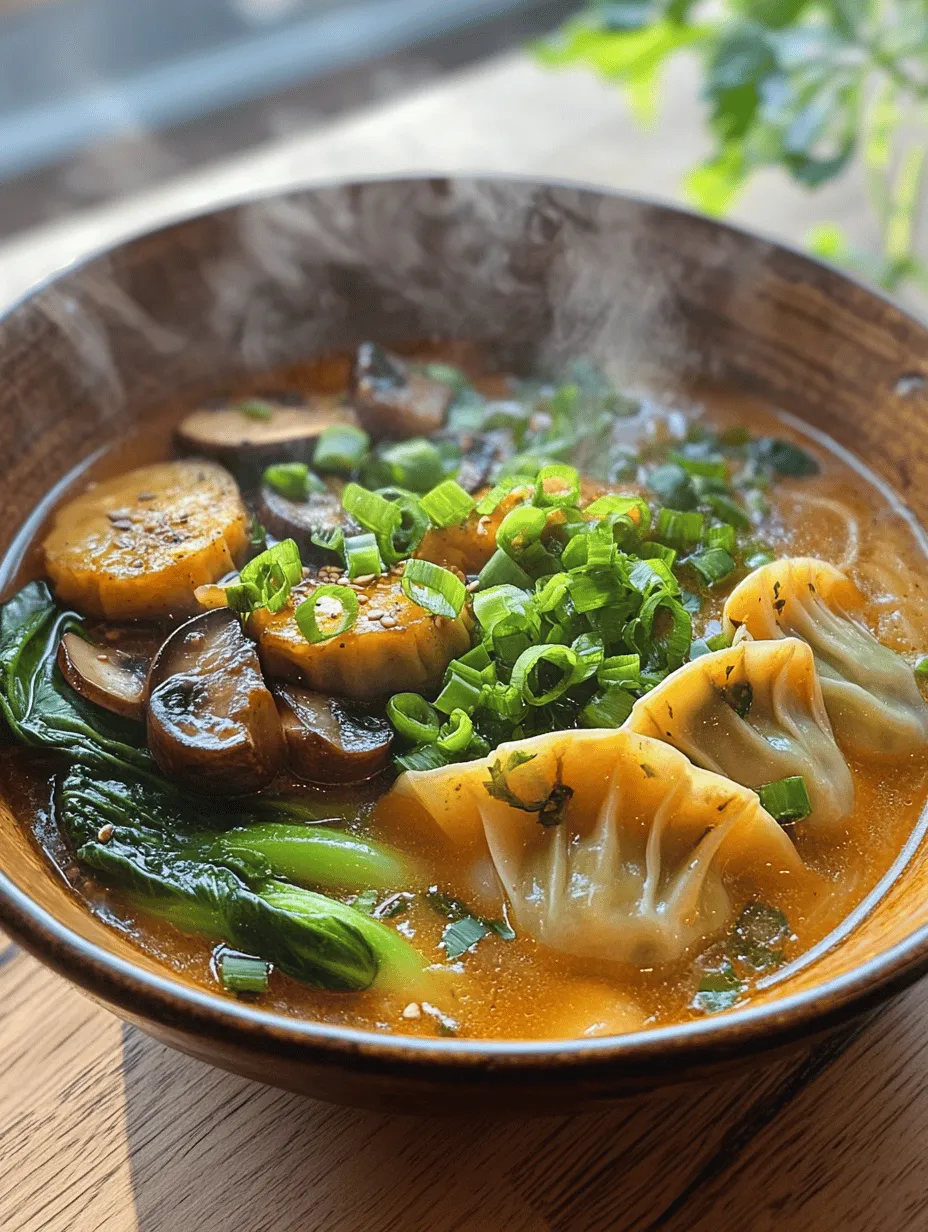 As the colder months set in, there’s nothing quite like a warm, comforting bowl of soup to soothe the soul. One recipe that embodies this cozy essence is the Cozy Potsticker Soup with Mushrooms & Bok Choy. This delightful dish combines the savory goodness of potstickers with the nourishing qualities of a hearty broth, making it an ideal choice for chilly evenings. Not only does it deliver on flavor, but it also provides the warmth and comfort we all crave when the temperatures drop.