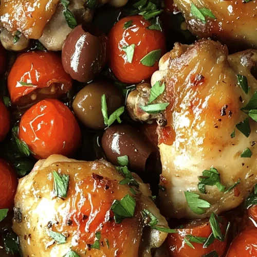 If you’re searching for a dish that embodies the essence of Mediterranean cuisine, look no further than Skillet Braised Greek Chicken Thighs. This delightful recipe transports your taste buds to the sun-soaked shores of Greece, where vibrant flavors and wholesome ingredients reign supreme. With its aromatic blend of herbs, bright notes of lemon, and the savory richness of chicken thighs, this dish not only satisfies your hunger but also nourishes your soul.