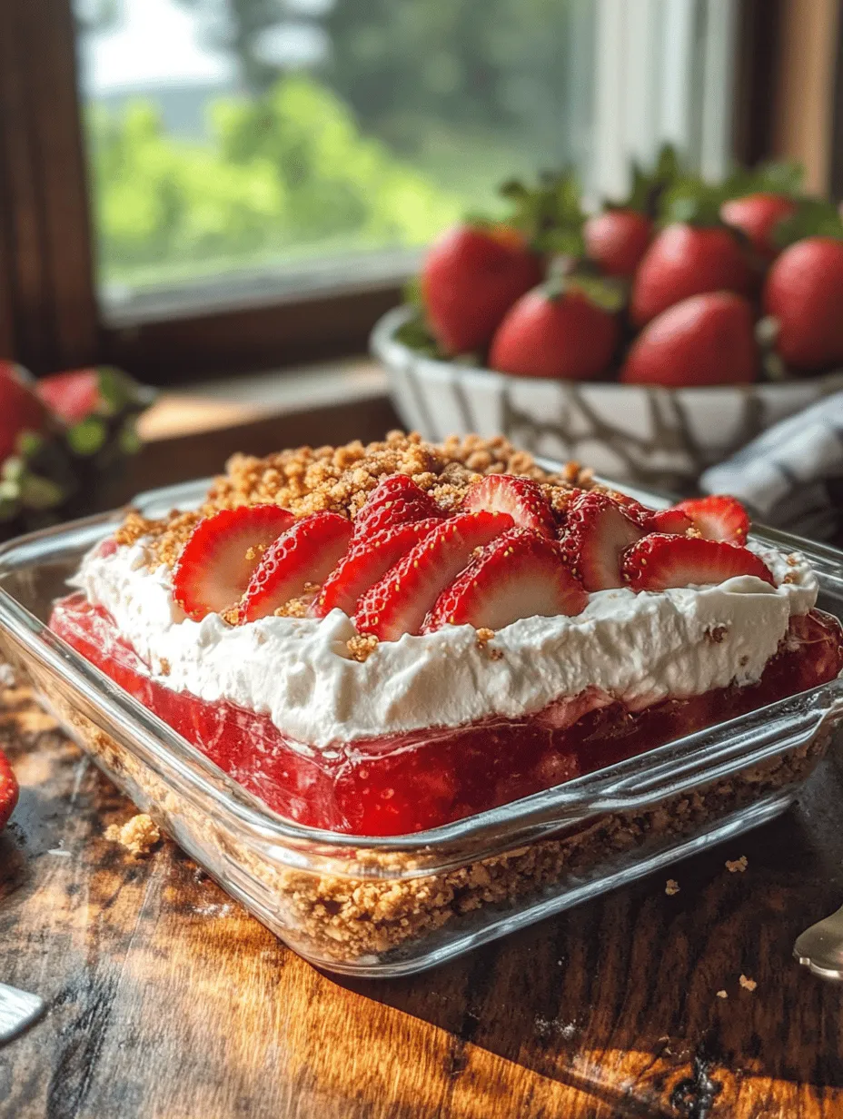 Strawberry Pretzel Salad is a true celebration of flavors and textures, combining the salty crunch of pretzels with the sweetness of fresh strawberries and the creamy indulgence of a cheesecake-like layer. This beloved dessert has earned its place in the hearts of many, making it a go-to option for potlucks, family gatherings, and holiday celebrations. Its stunning visual appeal, featuring vibrant red strawberries against a backdrop of creamy white and a golden pretzel crust, makes it not only a treat for the taste buds but also a feast for the eyes.