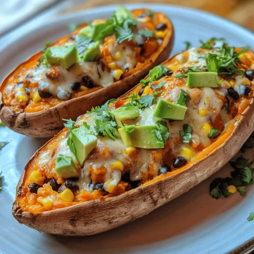 Loaded twice-baked sweet potatoes are a remarkable dish that marries the natural sweetness of sweet potatoes with a savory filling that tantalizes the taste buds. They are not only visually appealing but also versatile enough to serve as a hearty side or a fulfilling main dish. This recipe takes the humble sweet potato and transforms it into a gourmet experience, making it a favorite among health-conscious food lovers and culinary enthusiasts alike.