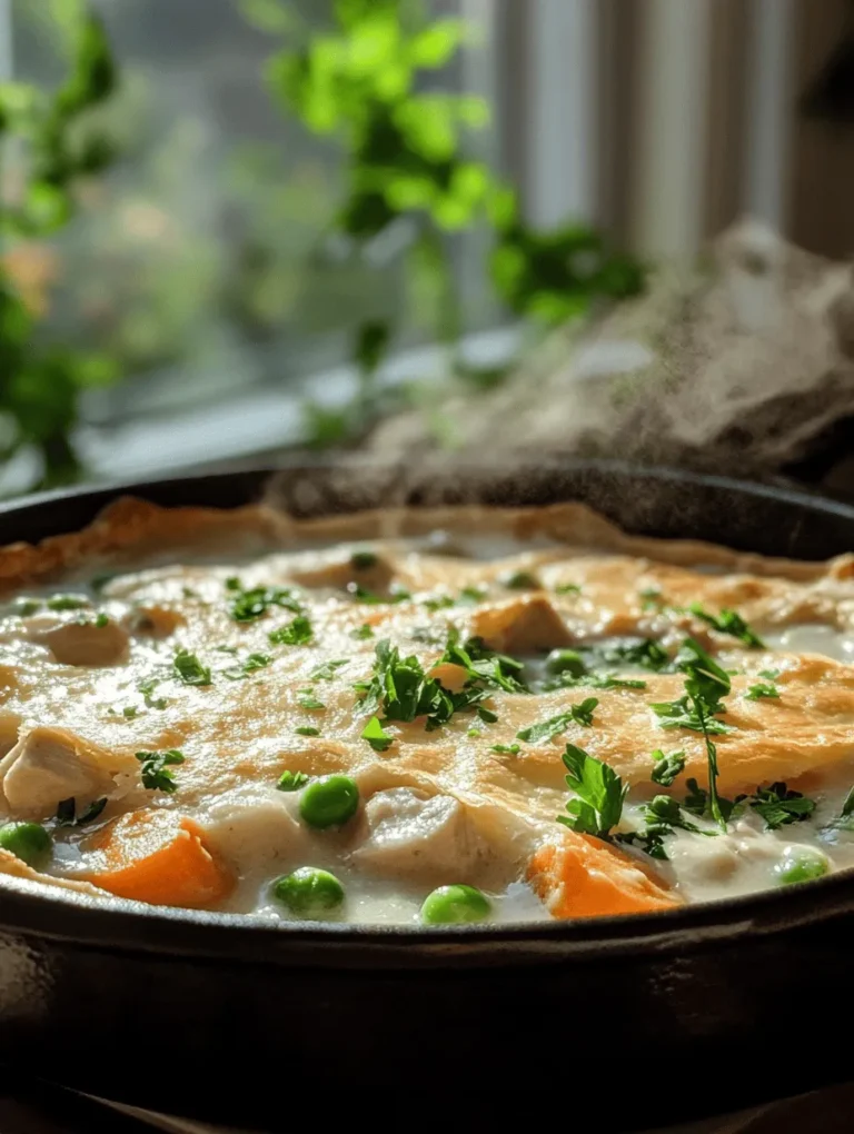 There's something undeniably comforting about a warm, hearty chicken pot pie. This classic dish has been a staple in kitchens for generations, embodying the essence of home-cooked goodness. With its flaky crust, savory filling, and creamy sauce, chicken pot pie is the epitome of comfort food, often evoking memories of family gatherings and cozy evenings.