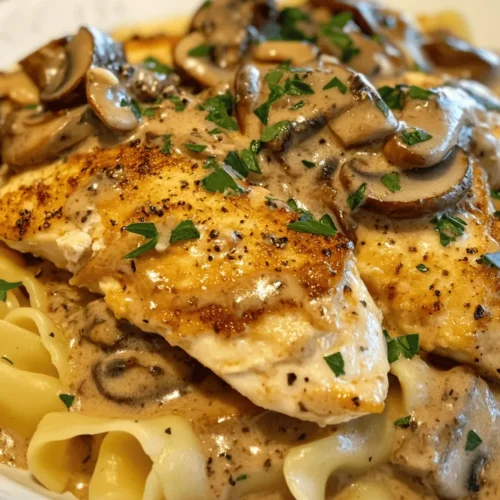 When the weather turns chilly or life gets busy, there's nothing quite like a warm bowl of Creamy Chicken & Mushroom Stroganoff to bring comfort and satisfaction. This classic dish hails from Russia and has transcended borders to become a beloved staple in many kitchens around the world. With its rich, creamy sauce enveloping tender chicken, earthy mushrooms, and perfectly cooked noodles, it encapsulates everything we crave in comfort food.