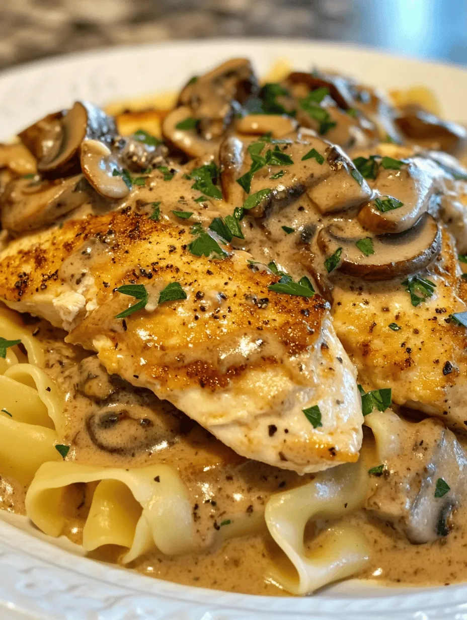 When the weather turns chilly or life gets busy, there's nothing quite like a warm bowl of Creamy Chicken & Mushroom Stroganoff to bring comfort and satisfaction. This classic dish hails from Russia and has transcended borders to become a beloved staple in many kitchens around the world. With its rich, creamy sauce enveloping tender chicken, earthy mushrooms, and perfectly cooked noodles, it encapsulates everything we crave in comfort food.