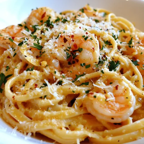 Shrimp Scampi Linguine is a classic Italian-American dish that has captured the hearts and taste buds of seafood lovers around the world. This exquisite meal combines succulent shrimp with al dente linguine pasta, all enveloped in a rich, buttery garlic sauce that is both aromatic and flavorful. The beauty of Shrimp Scampi Linguine lies in its balance of flavors and textures, making it an ideal choice for anyone looking to impress at a dinner party or simply indulge on a weeknight.