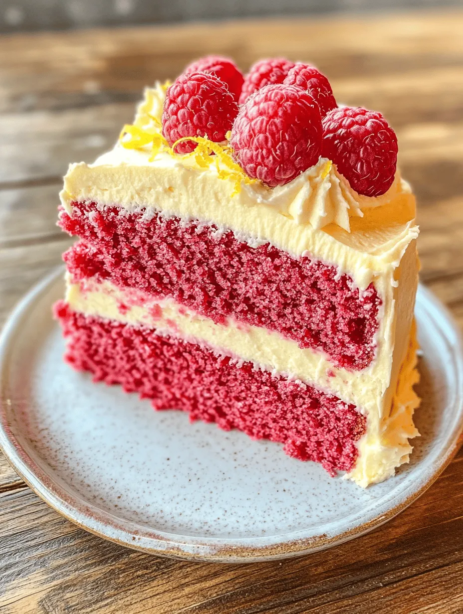 To create the perfect Raspberry Delight Cake with Lemon Buttercream, it’s essential to understand the roles of each ingredient in the recipe. Each component not only contributes to the flavor but also affects the cake's texture and structure. Let’s dive into the key ingredients used in both the cake and the buttercream.